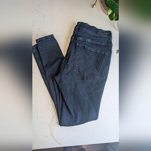 Express Women's Dark Blue Skinny Jeans